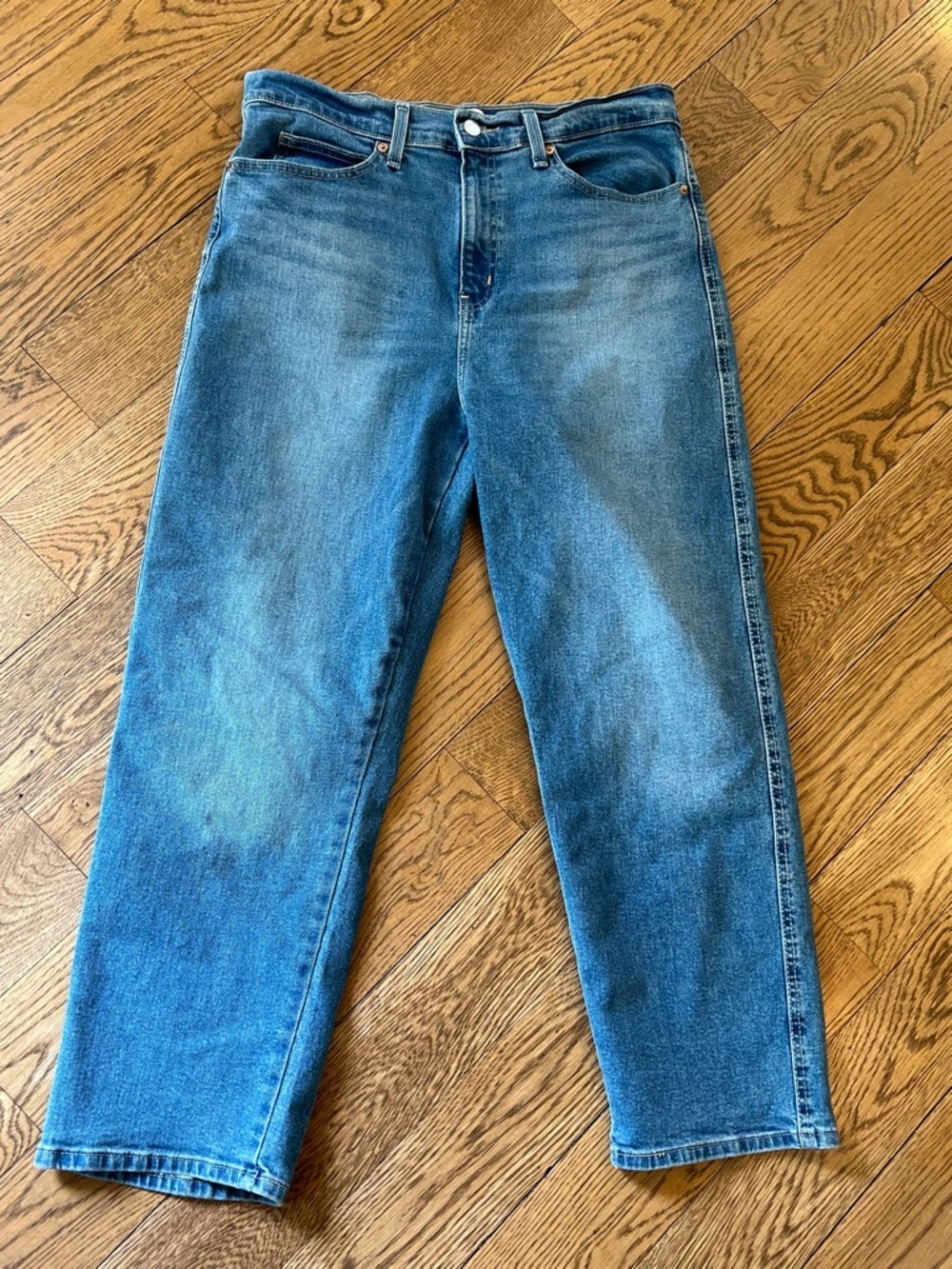 Signature by Levi Strauss Vintage High Rise Straight Jeans Womens Size 10